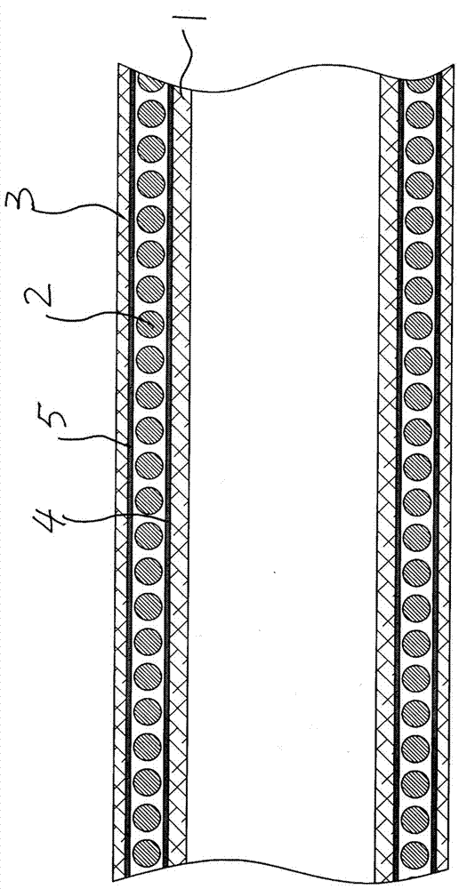 Fire-proof and hydrogen-sulfide-resistance high-pressure hose and preparation method thereof