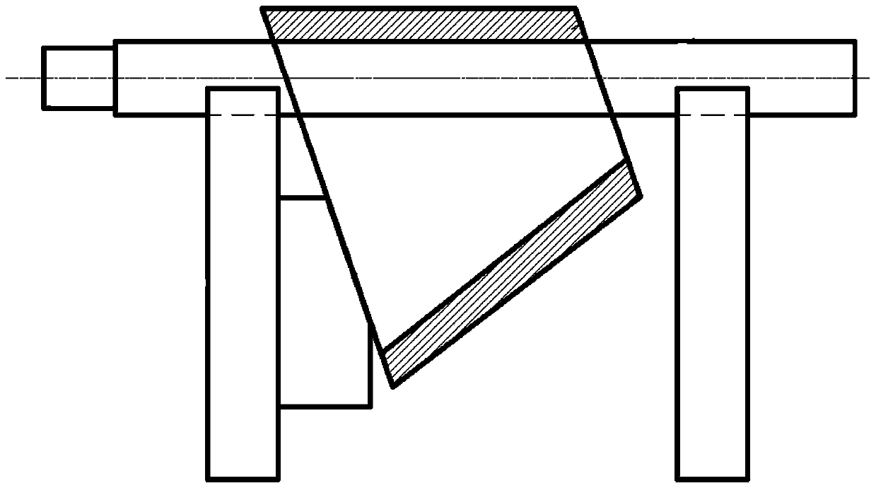 A kind of free forging method of cone base forging