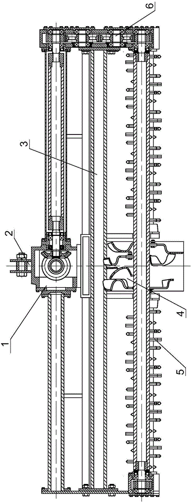 Multi-shaft shallow-ploughing trenching method for oilseed rape transplanting