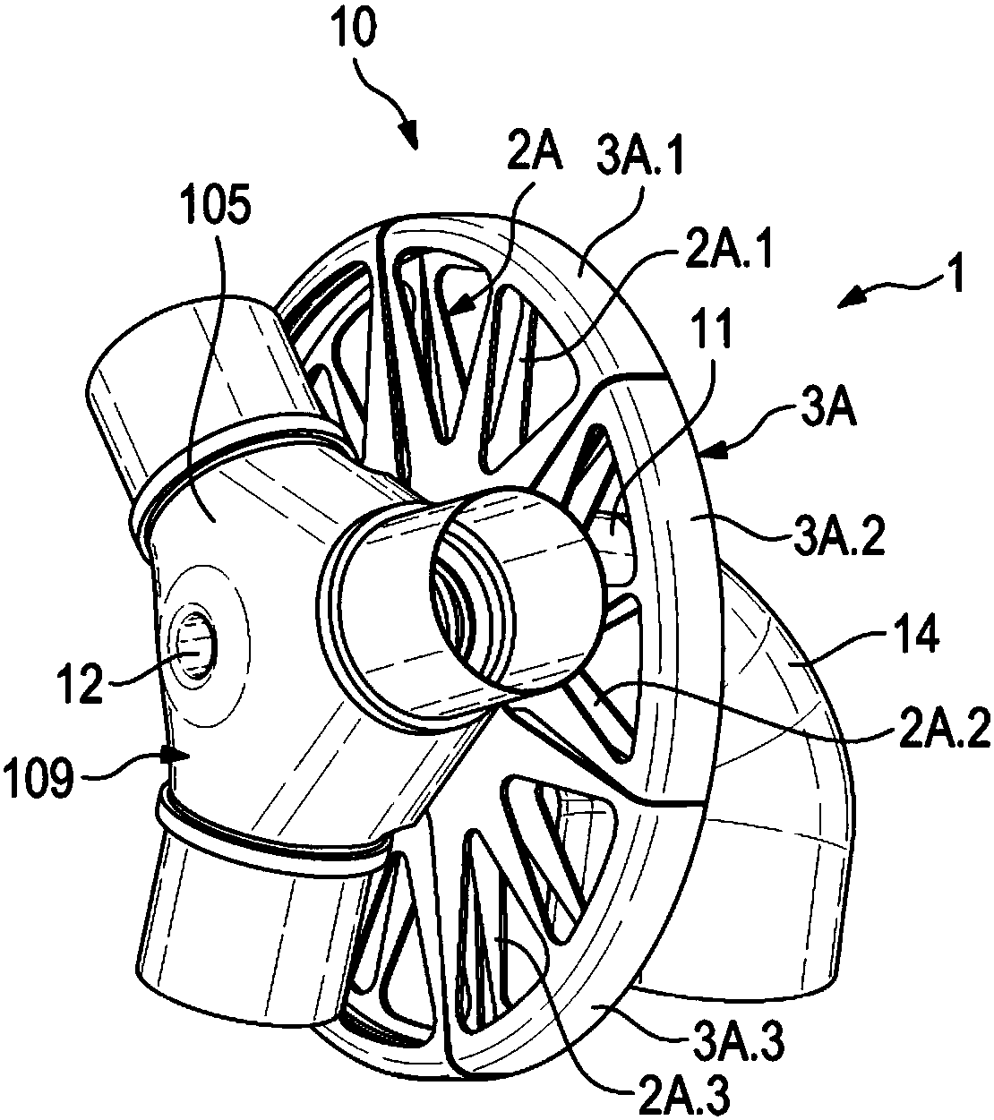 Support element, in particular stator support element and/or rotor support element, system of support elements, generator support, generator, generator support system, nacelle of a wind turbine, wind turbine and method for assembling a generator support system