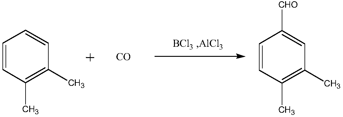 Environment-friendly synthetic method of 3,4-dimethylbenzaldehyde