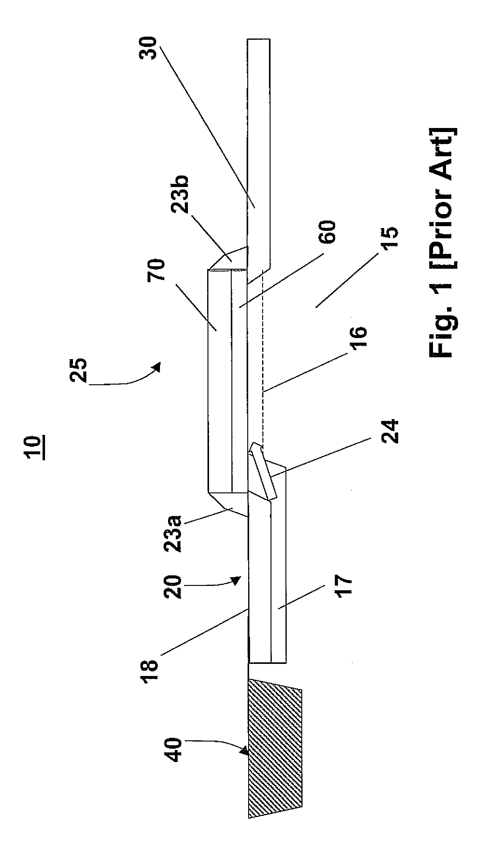 Low lag transfer gate device