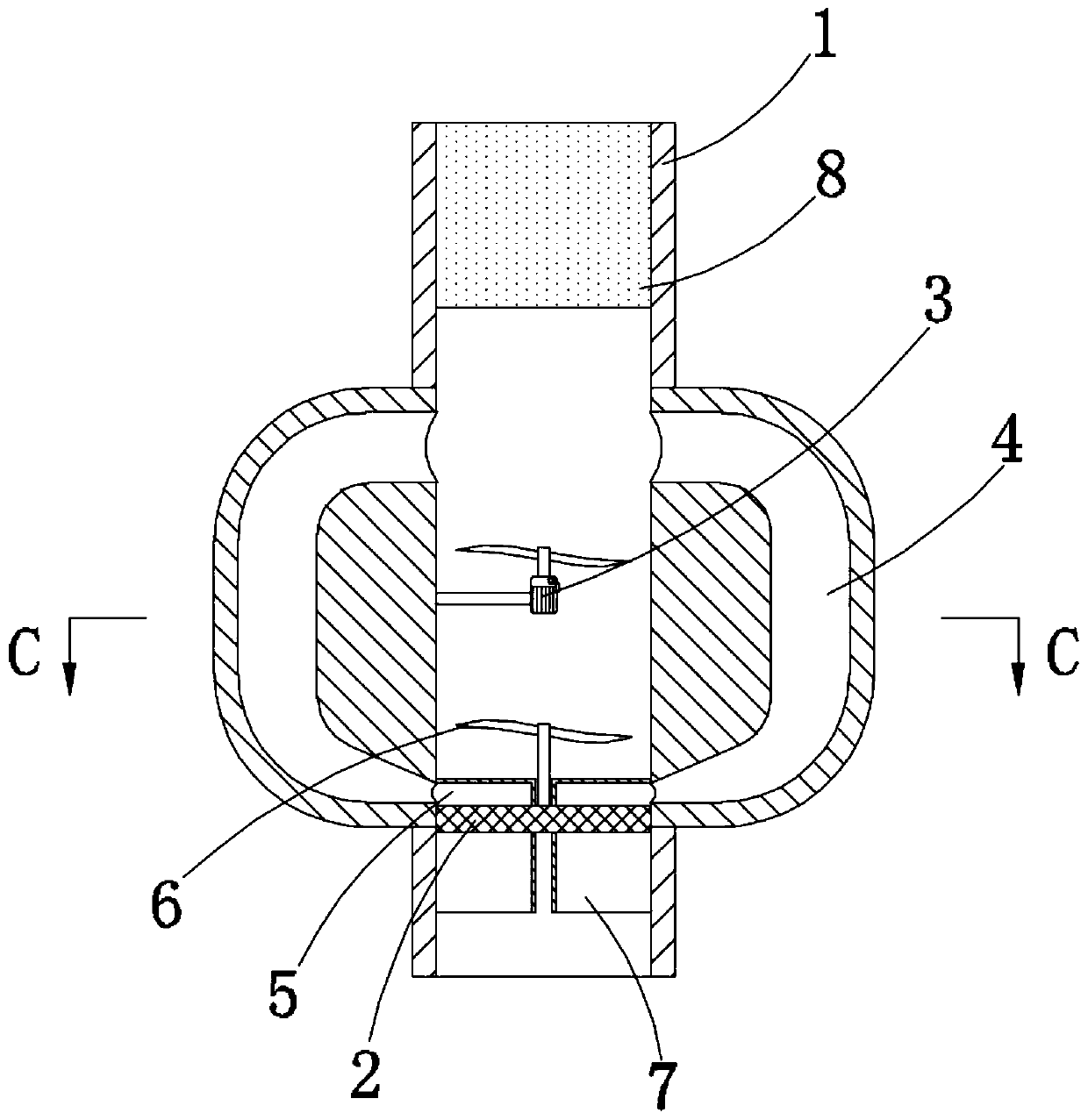 Supercharged air filter auxiliary device for vehicle engine
