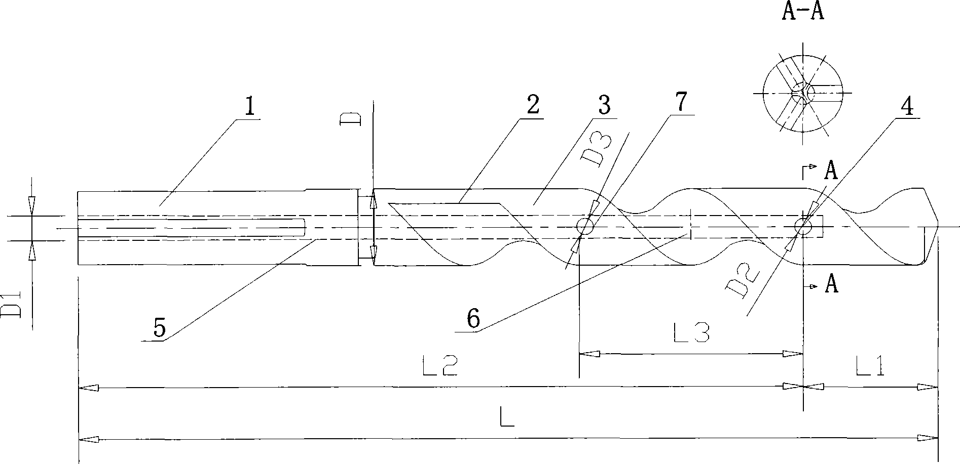 Correcting drill bit based on liquid support