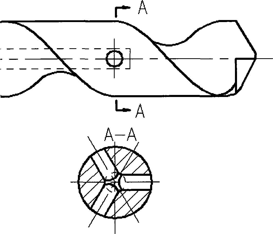 Correcting drill bit based on liquid support