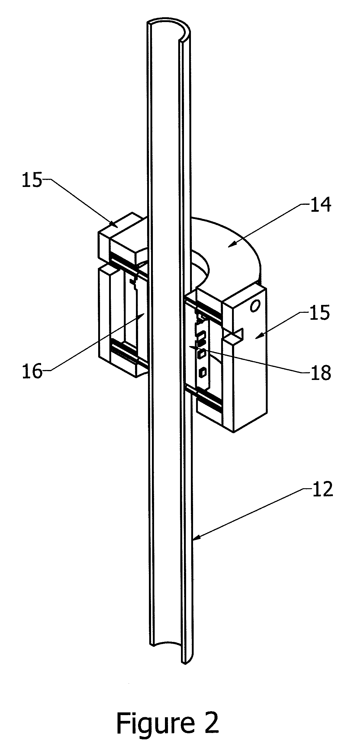 Systems and methods for detecting the presence and/or absence of a solid liquid or gas