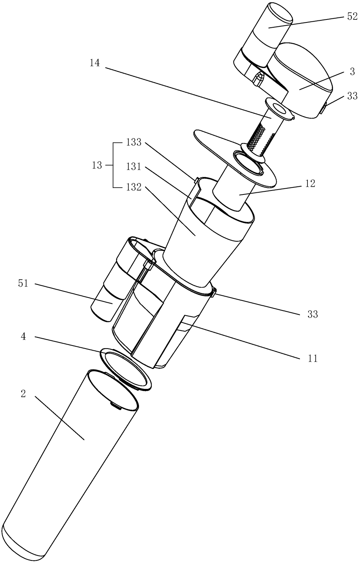 Cyclone separator and dust collector