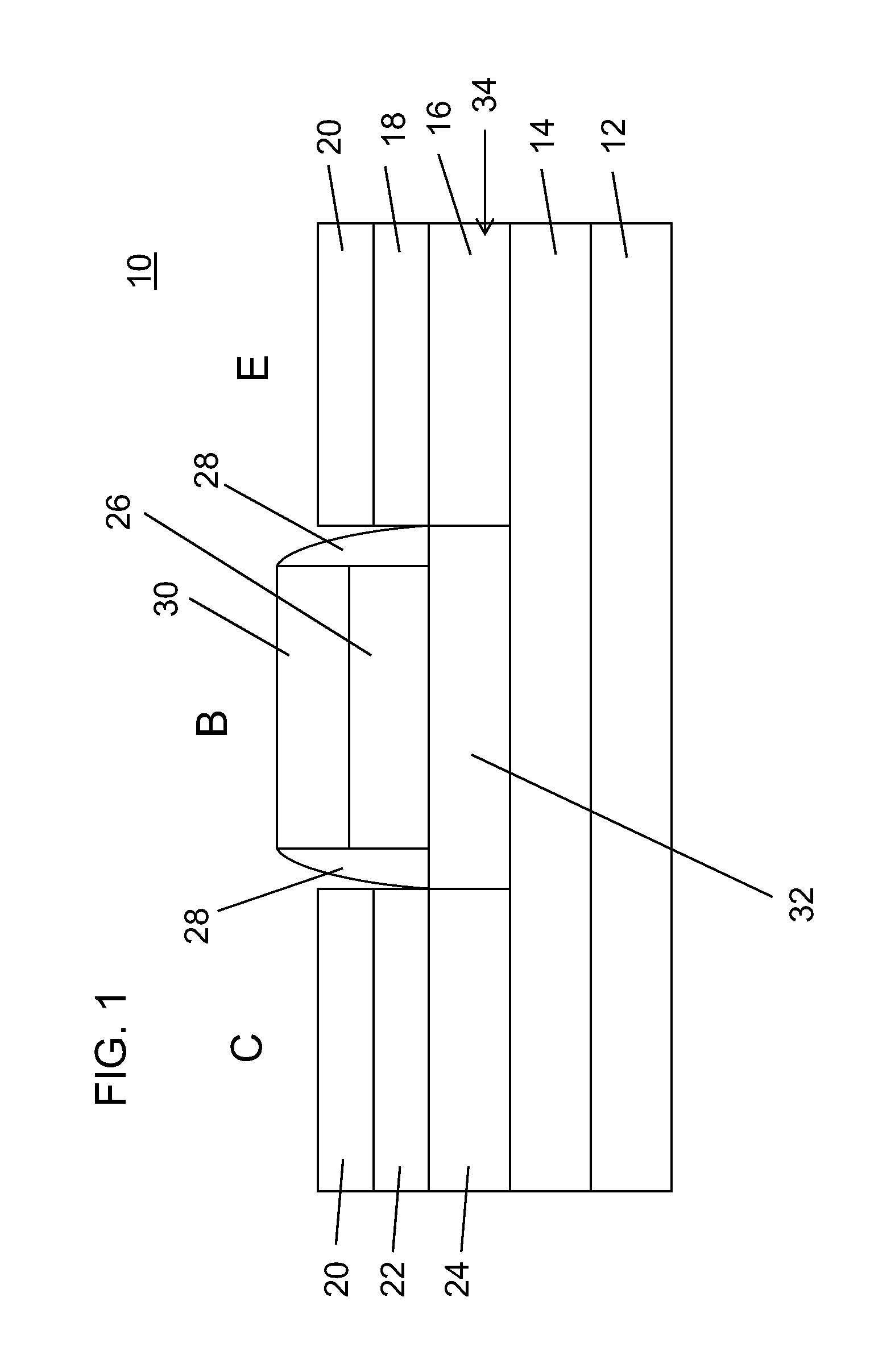 Bipolar transistor with carbon alloyed contacts