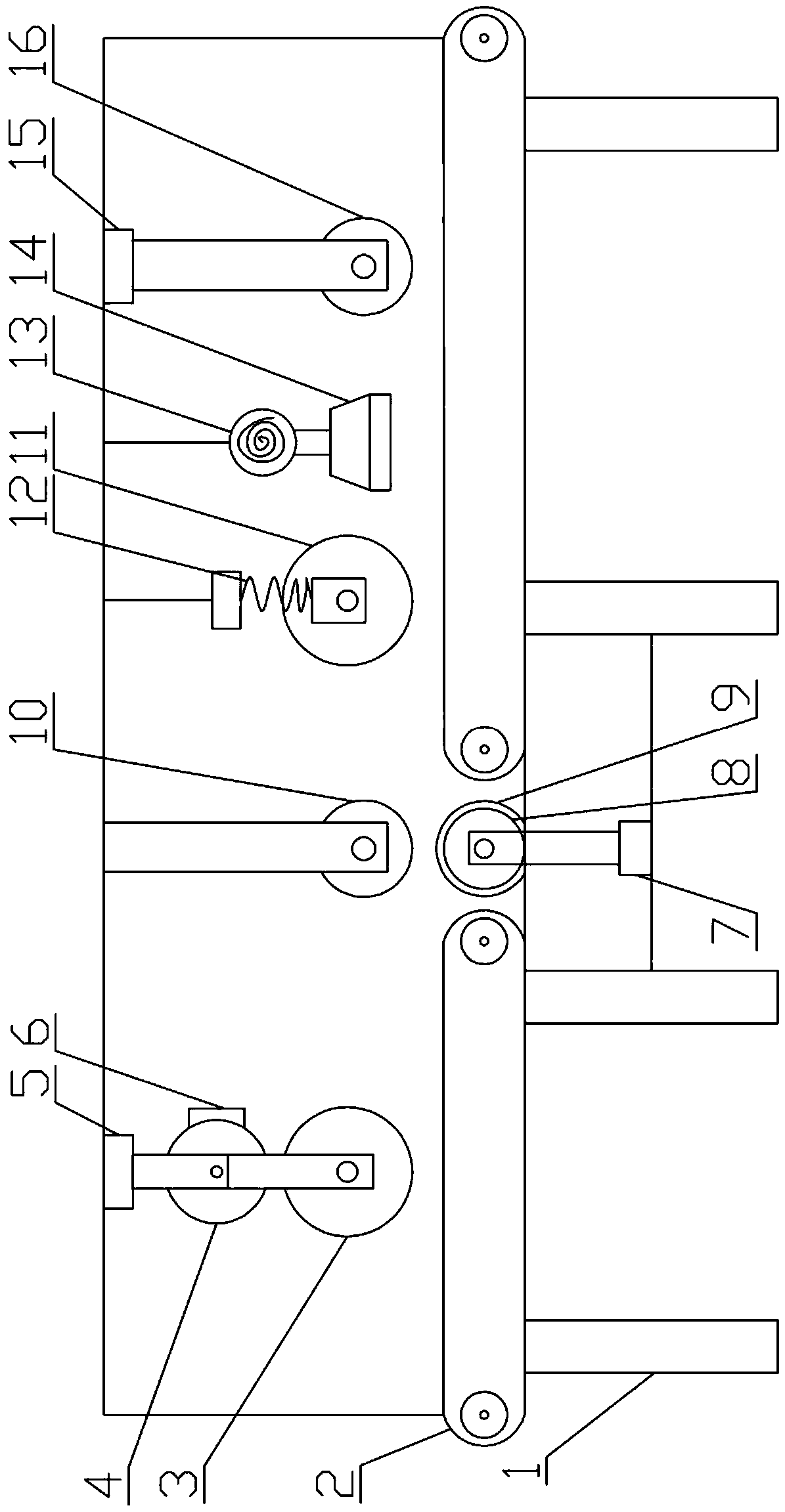 Carton full-bottom printing device and printing method