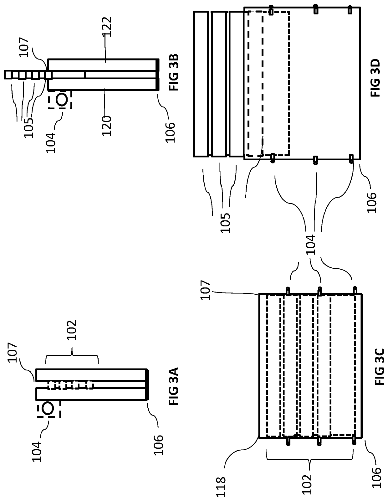 Extendable safety rails for trailer