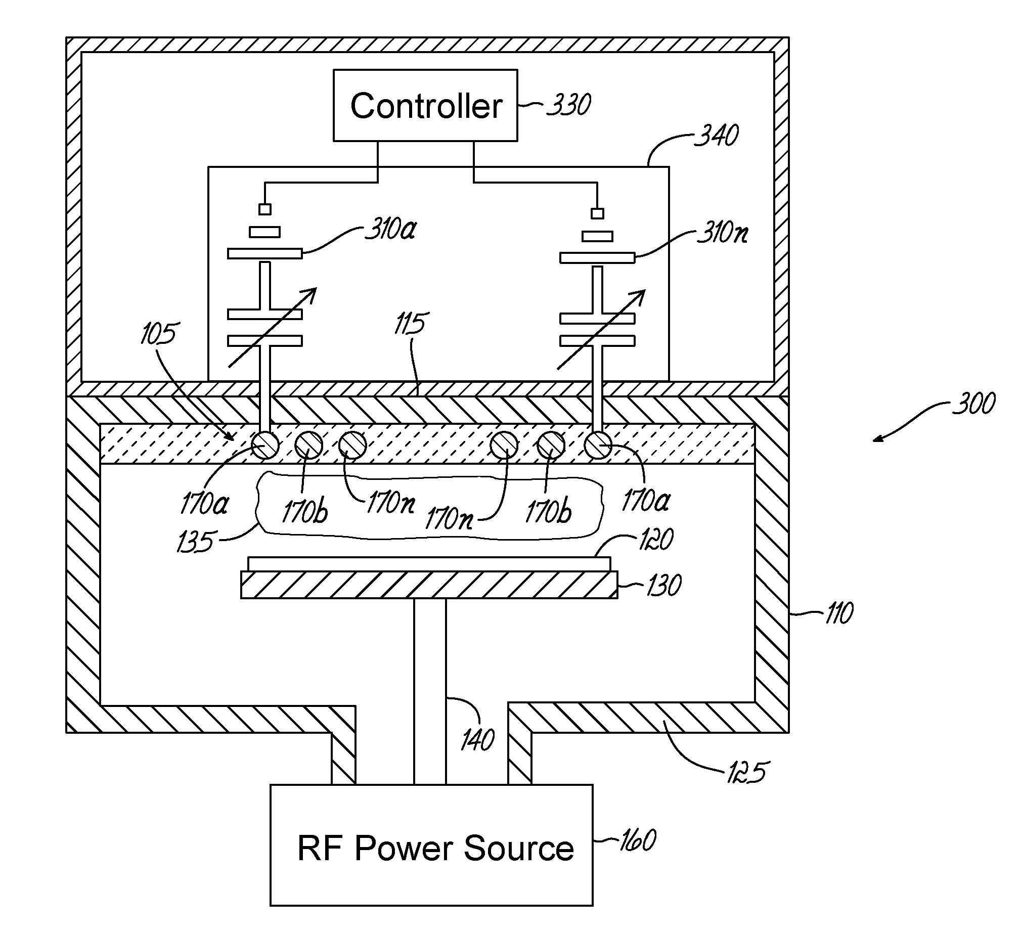 Resonant structure for a plasma processing system