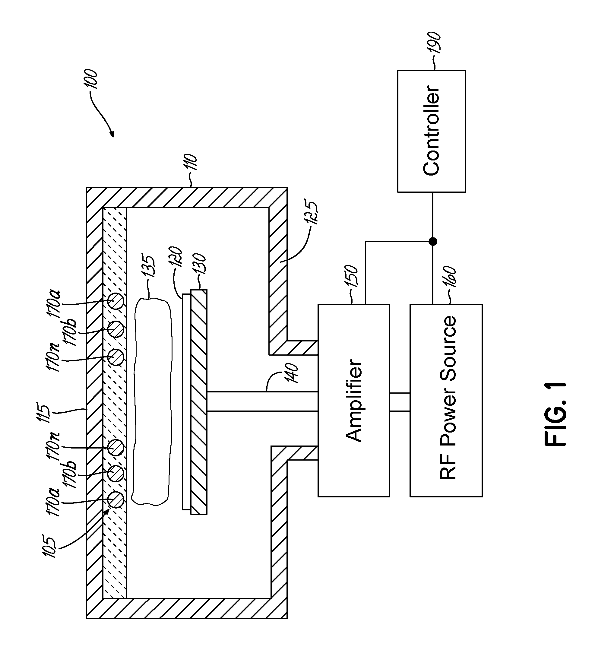 Resonant structure for a plasma processing system