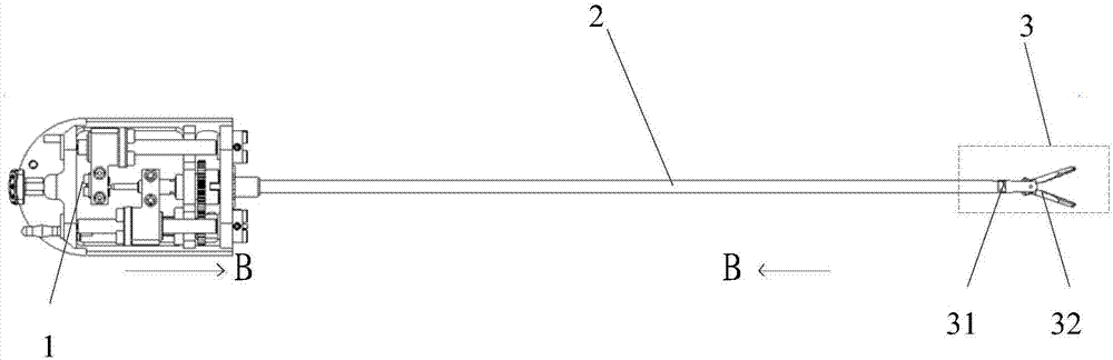 Surgical instrument for minimally invasive surgery robot and minimally invasive surgery robot