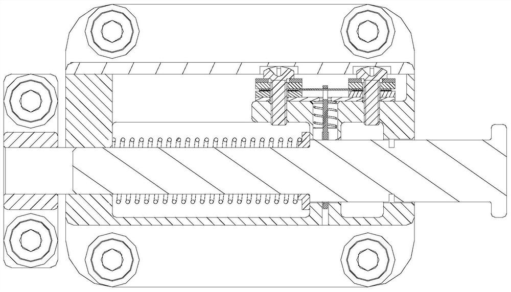 A memory alloy spring pin