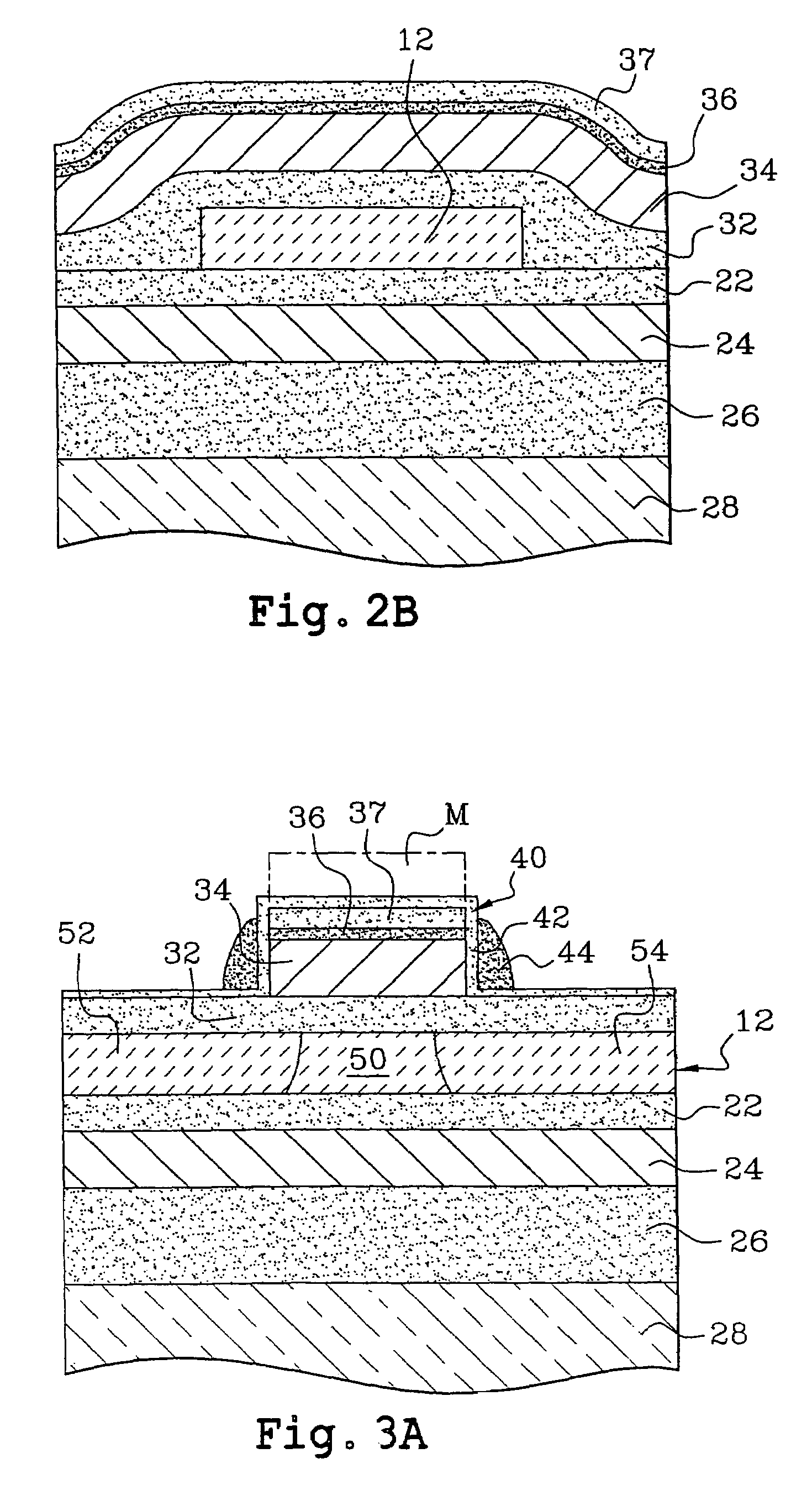 Field-effect transistor with horizontal self-aligned gates and the production method therefor