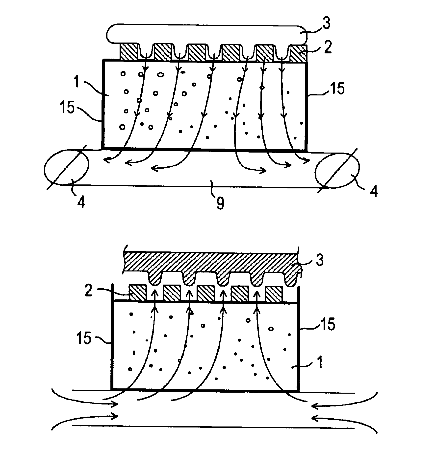 Method for making a microstructure in a glass or plastic substrate according to hot-forming technology and associated forming tool