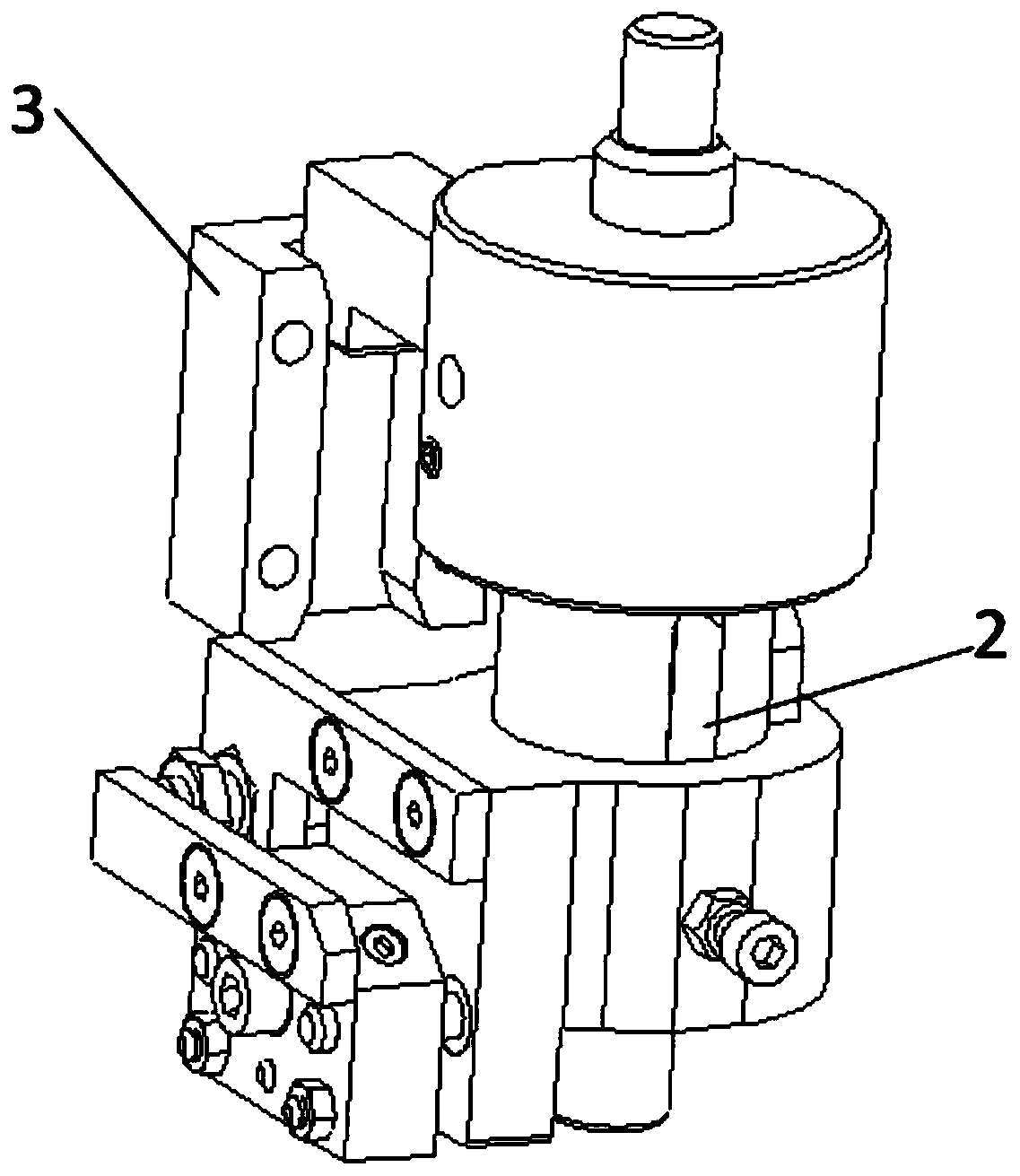Fixture with functions of locating detection and clamping expansion
