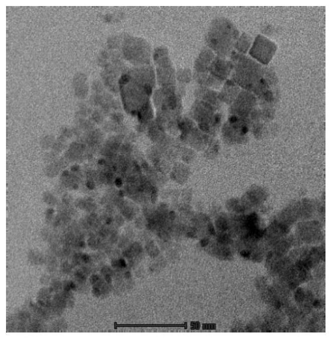 Perovskite quantum dot material with gas-sensitive property and application thereof