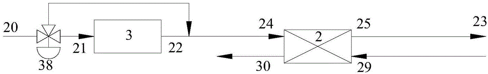 Concentrating type solar heat collecting and crude oil heating system