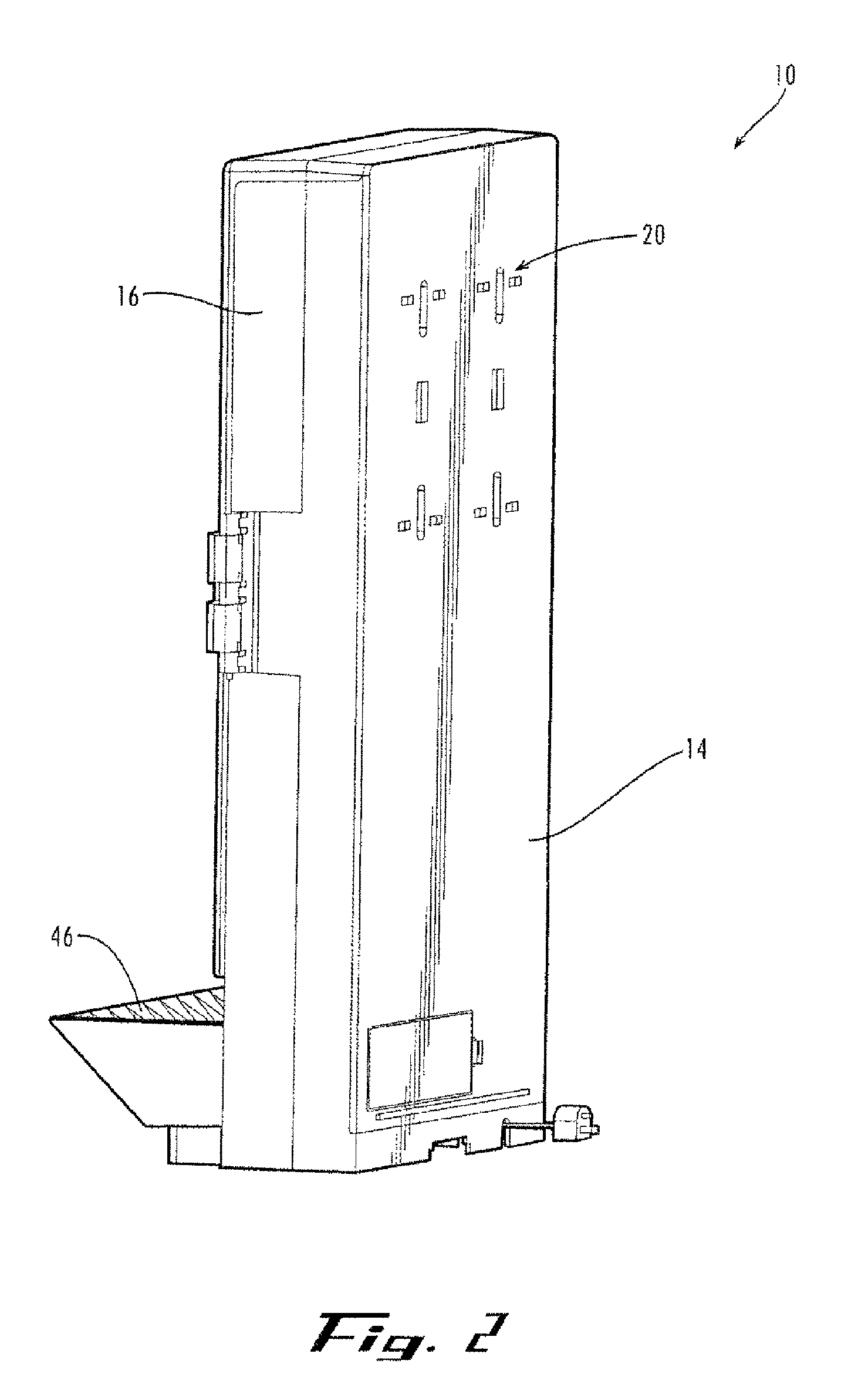 Cutlery dispenser and method of dispensing cutlery