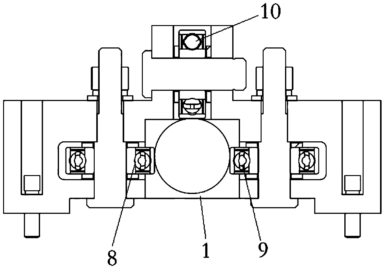 Automatic guide transport vehicle for cylinder block assembly