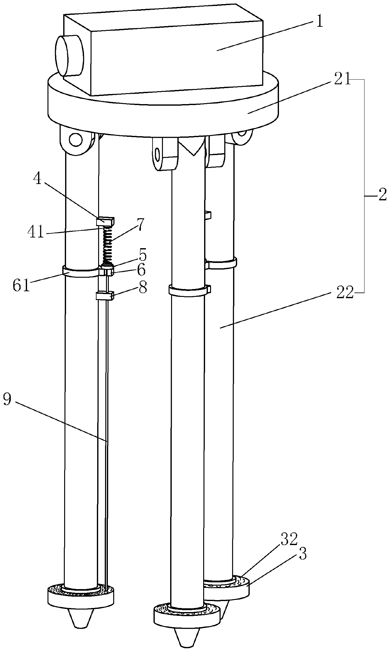 Surveying instrument positioning equipment for engineering surveying and mapping