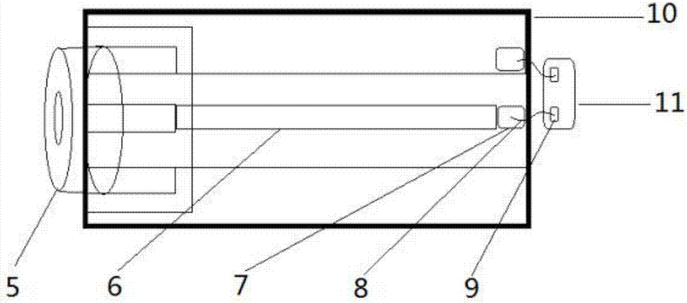 Impedance test method based on de-embedding