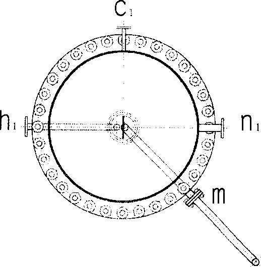 Sulfur-melting technology by coke oven gas and device therefor