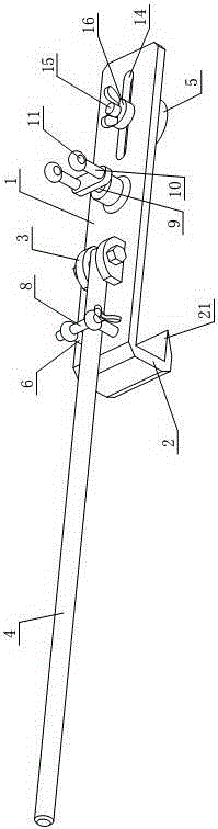 Wooden box opening tool