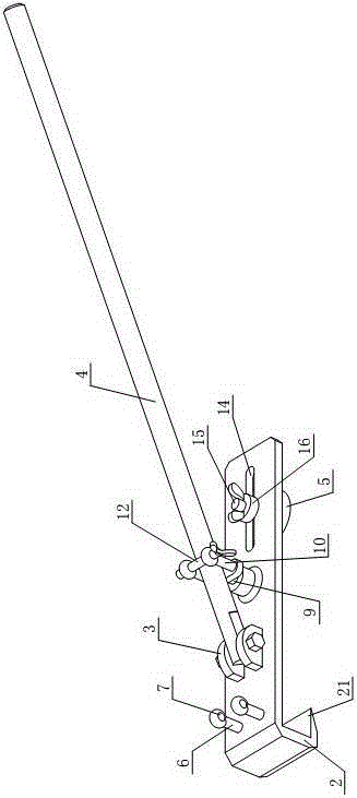 Wooden box opening tool