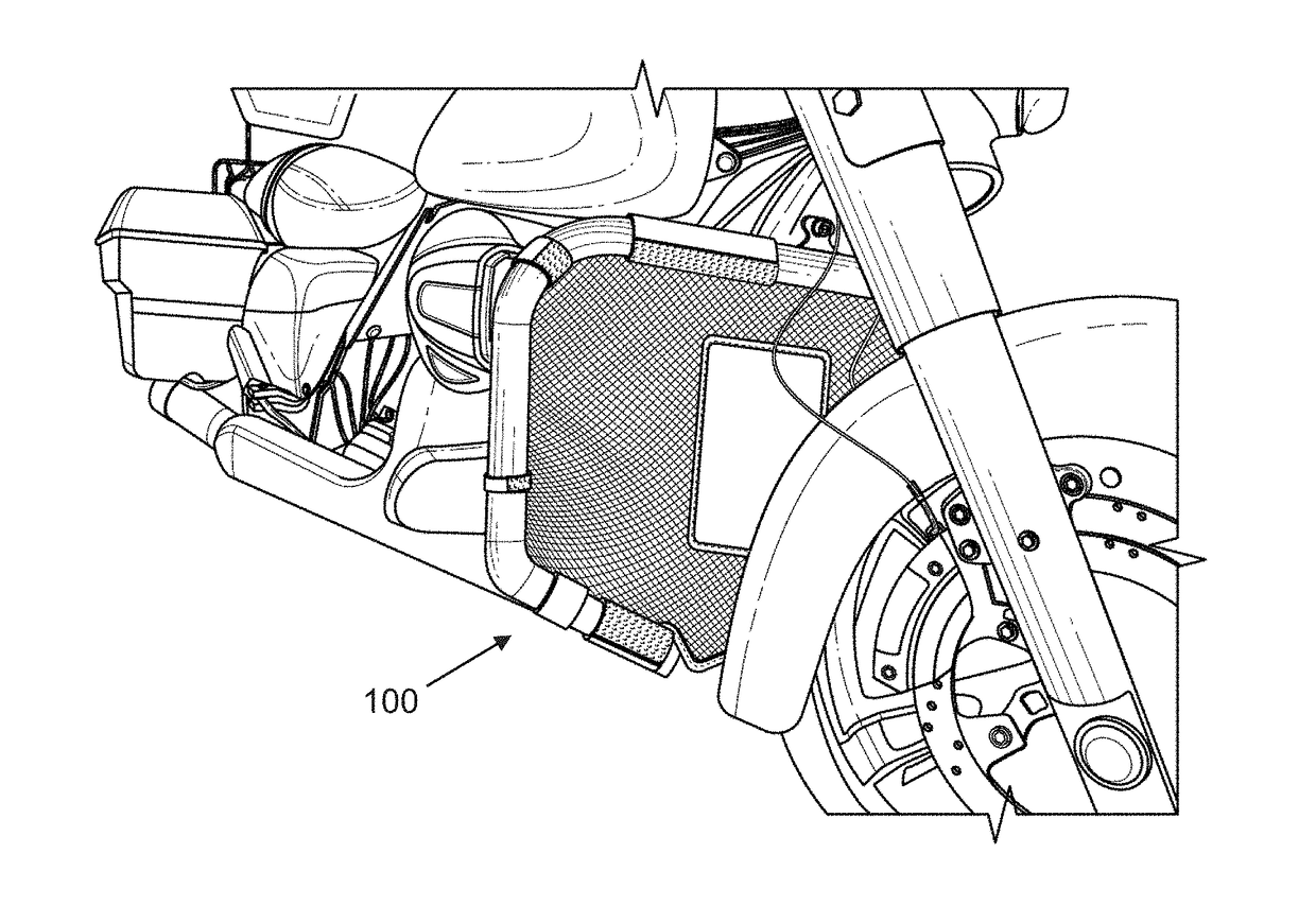 Motorcycle soft lower system
