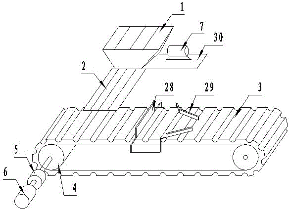 An automatic material preparation device for detonator combined mold in detonator production