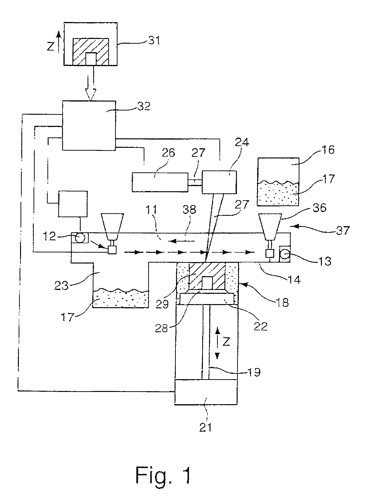 Method for the manufacture of a molding as well as a sensor unit for the application thereof
