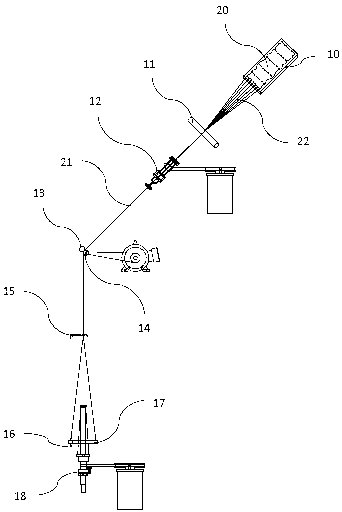 Carbon nanotube spinning machine and method for preparing carbon nanotube yarns by use of same