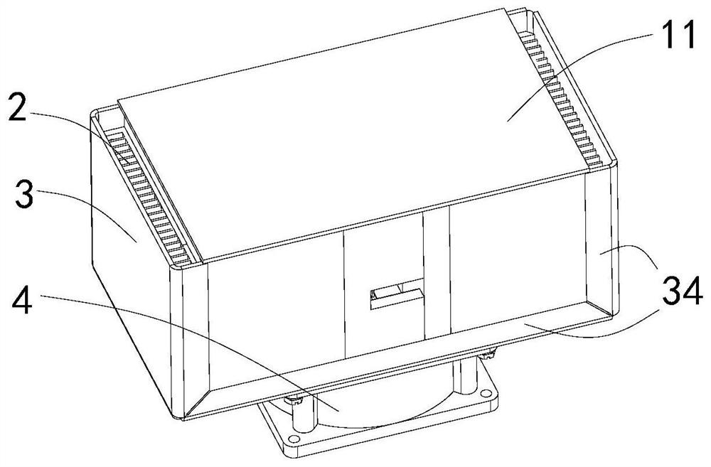 A cooling device for ferrite switch