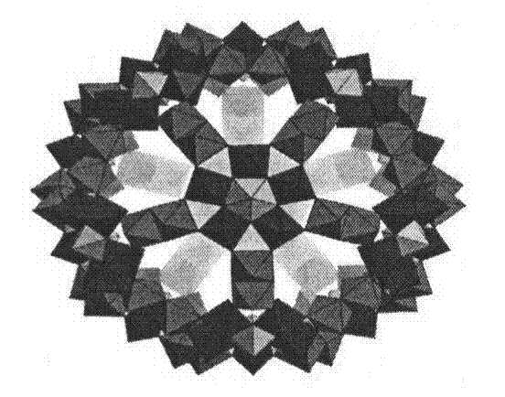 Mo-O-based three-order non-linear optical material and synthetic method thereof