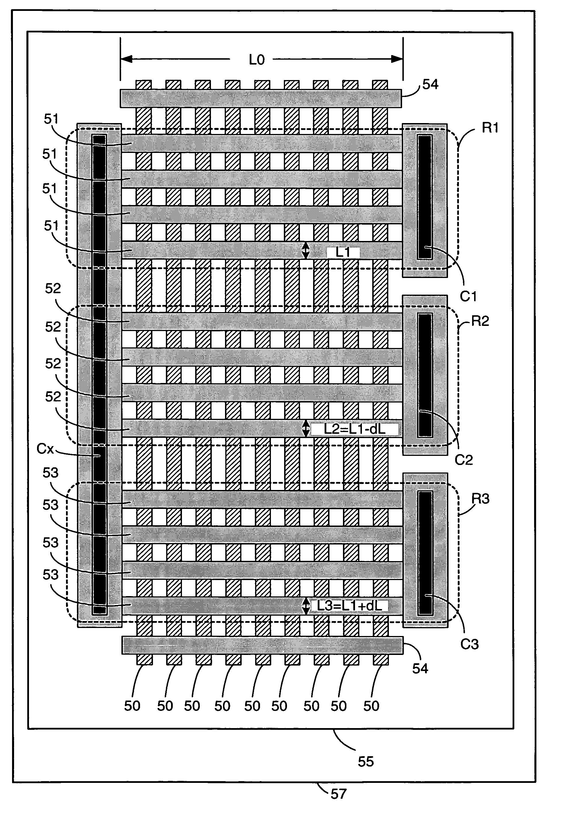 Polysilicon conductor width measurement for 3-dimensional FETs