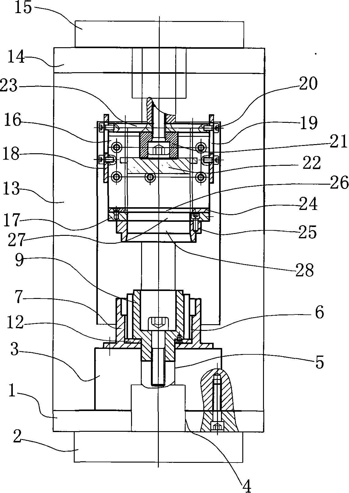Multipolar magnetic shoe assembling device