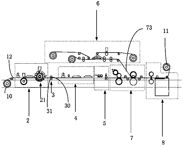 Micro-fluidic chip printing system and printing method