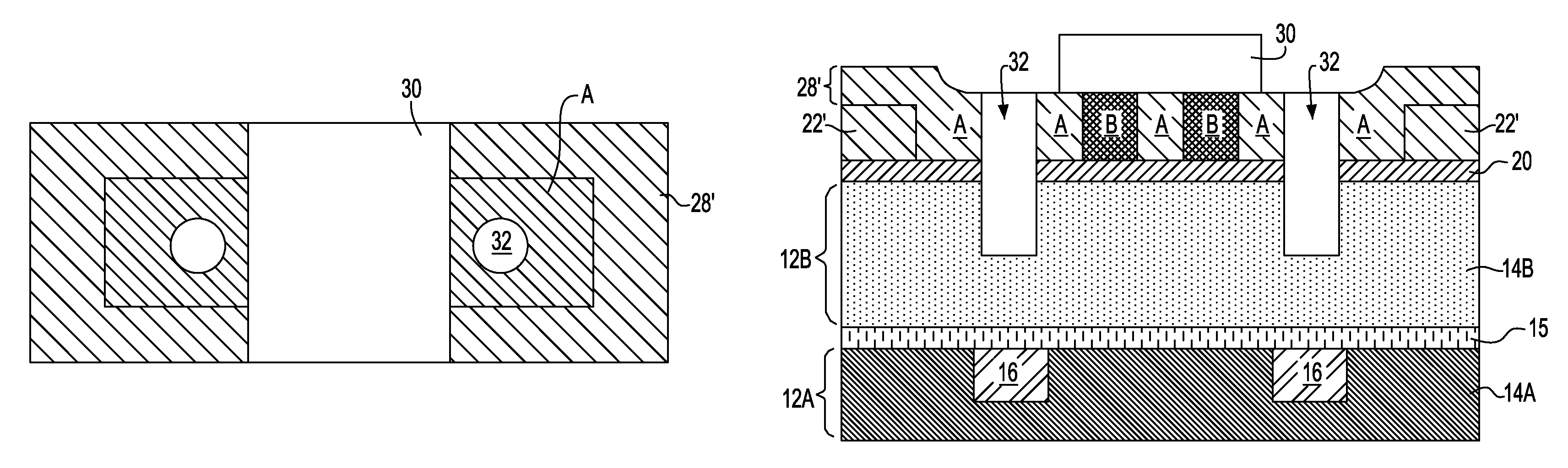 Sub-lithographic nano interconnect structures, and method for forming same
