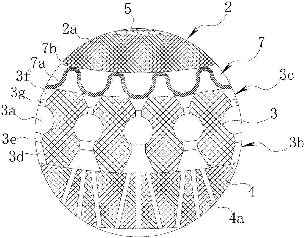 Vertical column sound absorbing structure for steel structure building