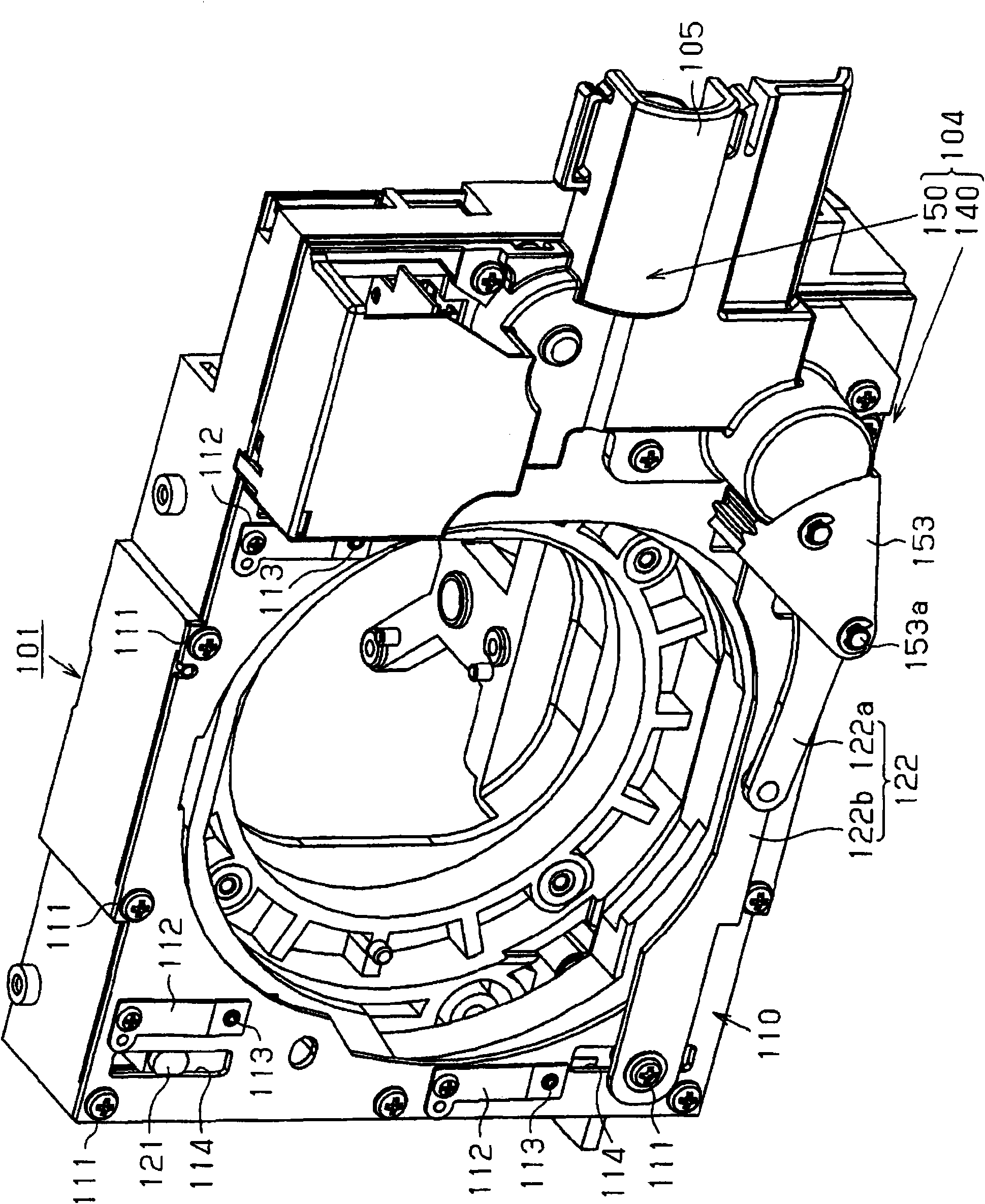 Lens shifter and projection type image display device with the same