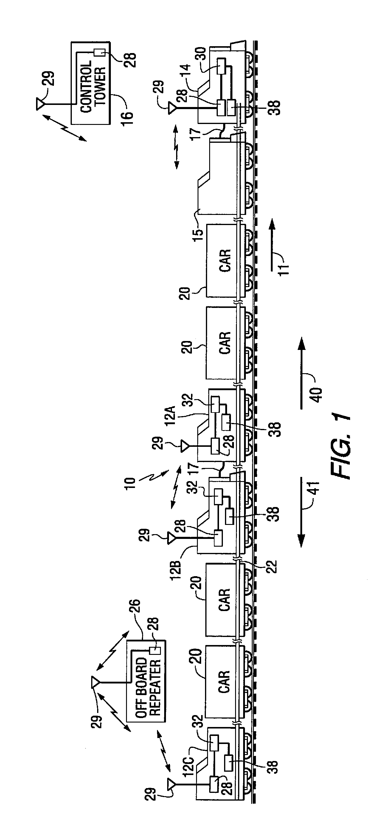 Method and apparatus for distributed power train control