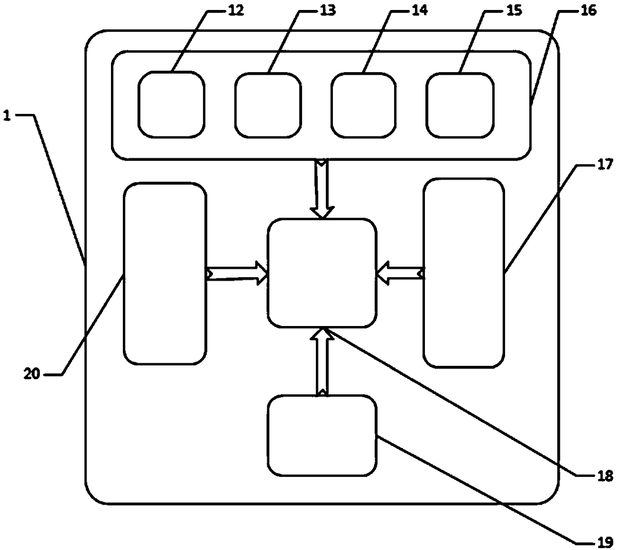 Intelligent passenger injury monitoring platform and method based on Internet of vehicles