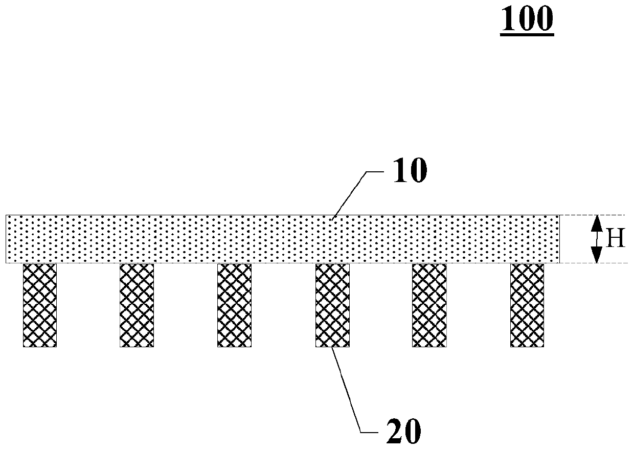 Mass transfer head and method for an electronic element