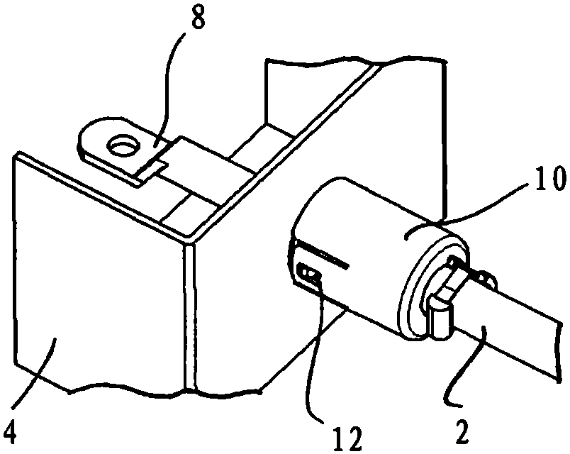 Device for electrical contacting of the cable shield on the housing and pre-assembled cables