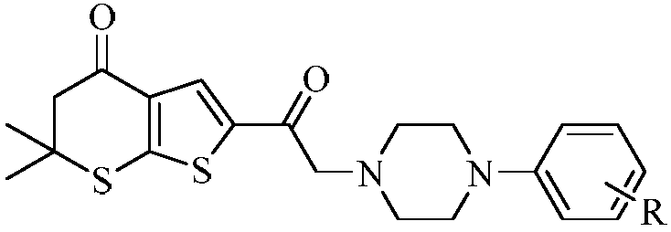 4H-thieno[2,3-b]thiapyran-4-ketone compound and application thereof