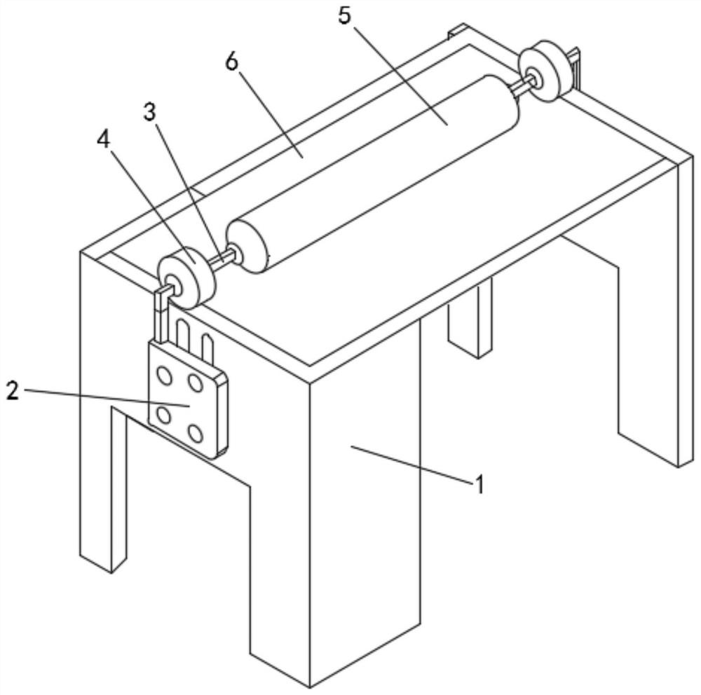 Printing roller offset fuzzy prevention assembly for food packaging materials