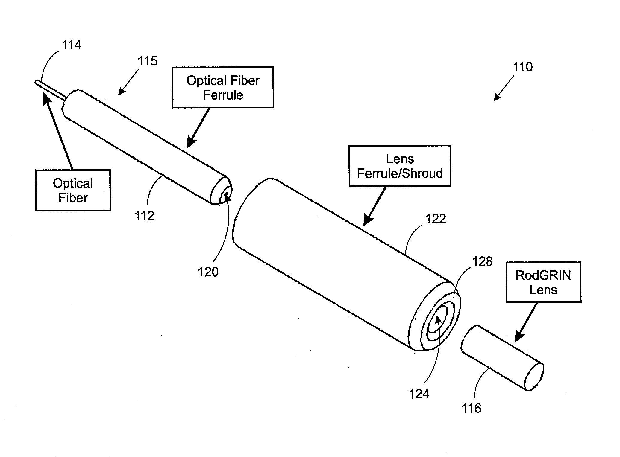 Expanded beam fiber optic connection system