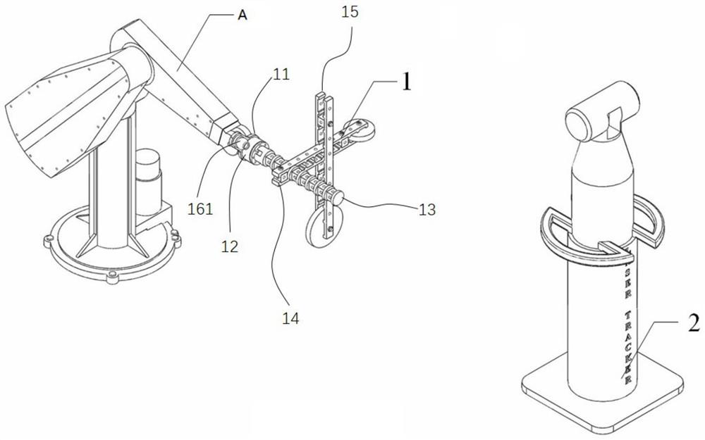 A six-dimensional stiffness error compensation system and compensation method for an industrial robot